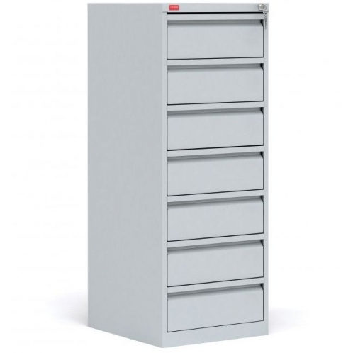 Картотечный металлический шкаф для хранения документов КР-7